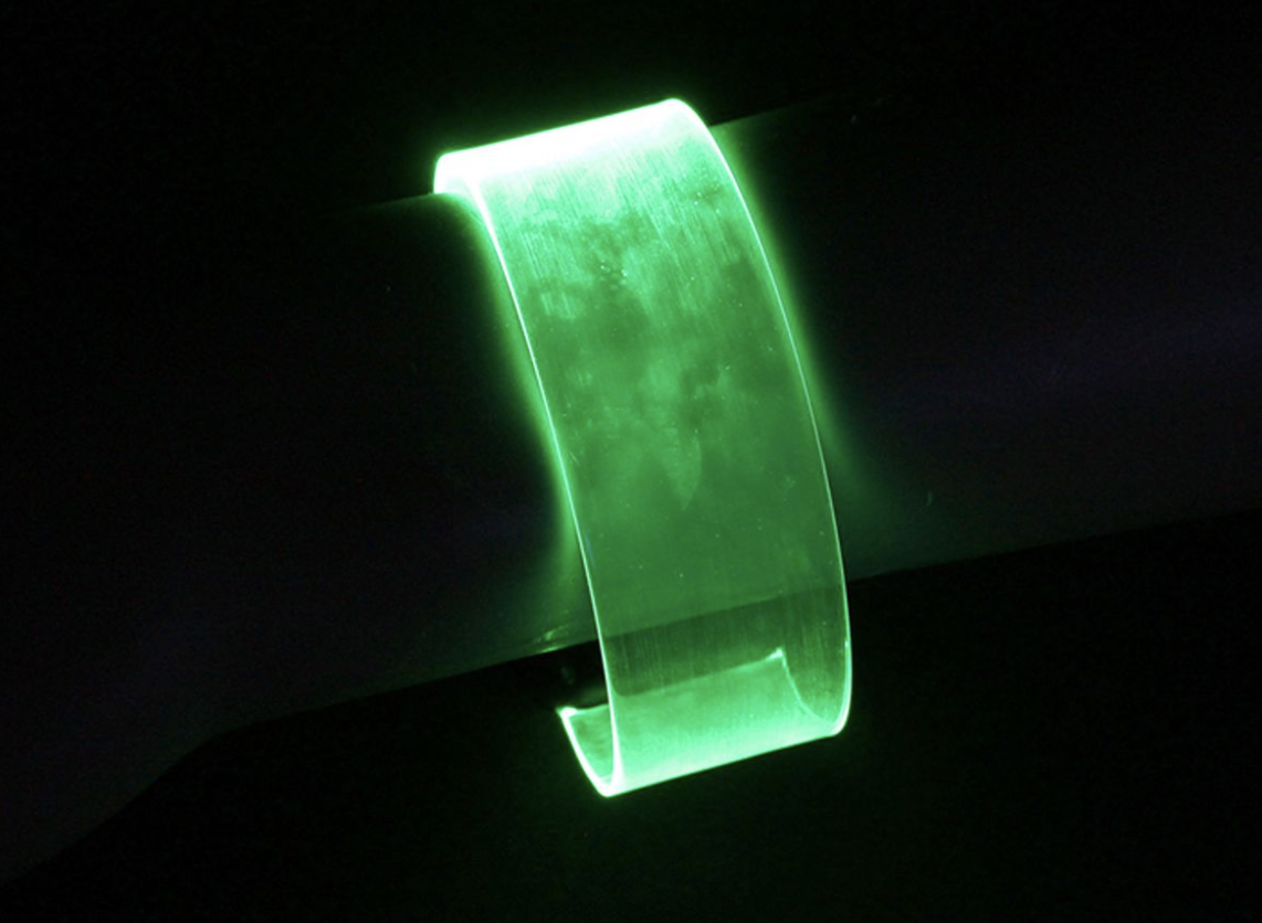 Green LED Headband